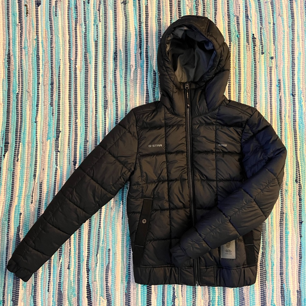 G-Star Raw Men’s Meefic Quilted Hooded Jacket